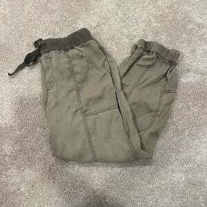 Hei Hei Women's Jogger Soft Cargo Pants‎ Olive Green Size Small